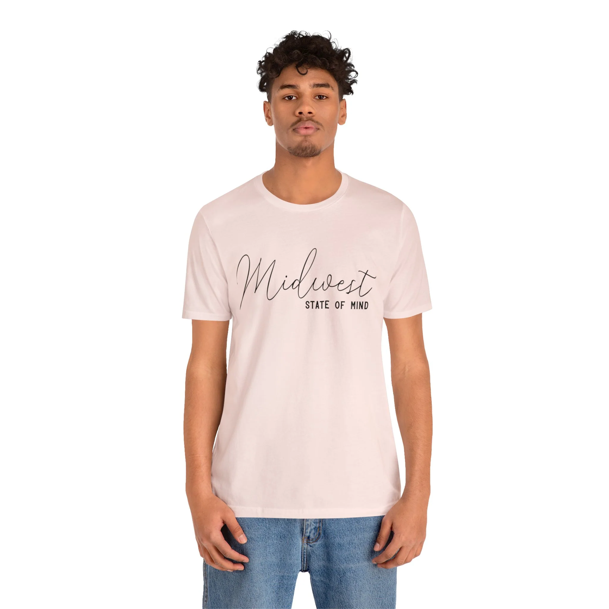Midwest State of Mind Unisex Jersey Short Sleeve Tee