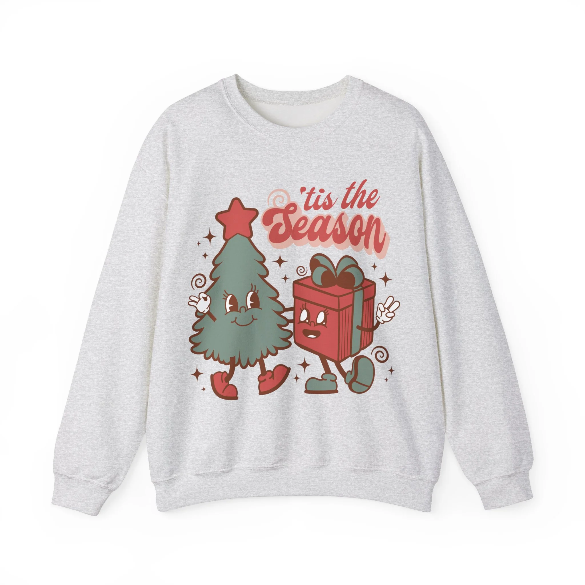 Tis the Season Christmas Jersey Sweatshirt Full Size