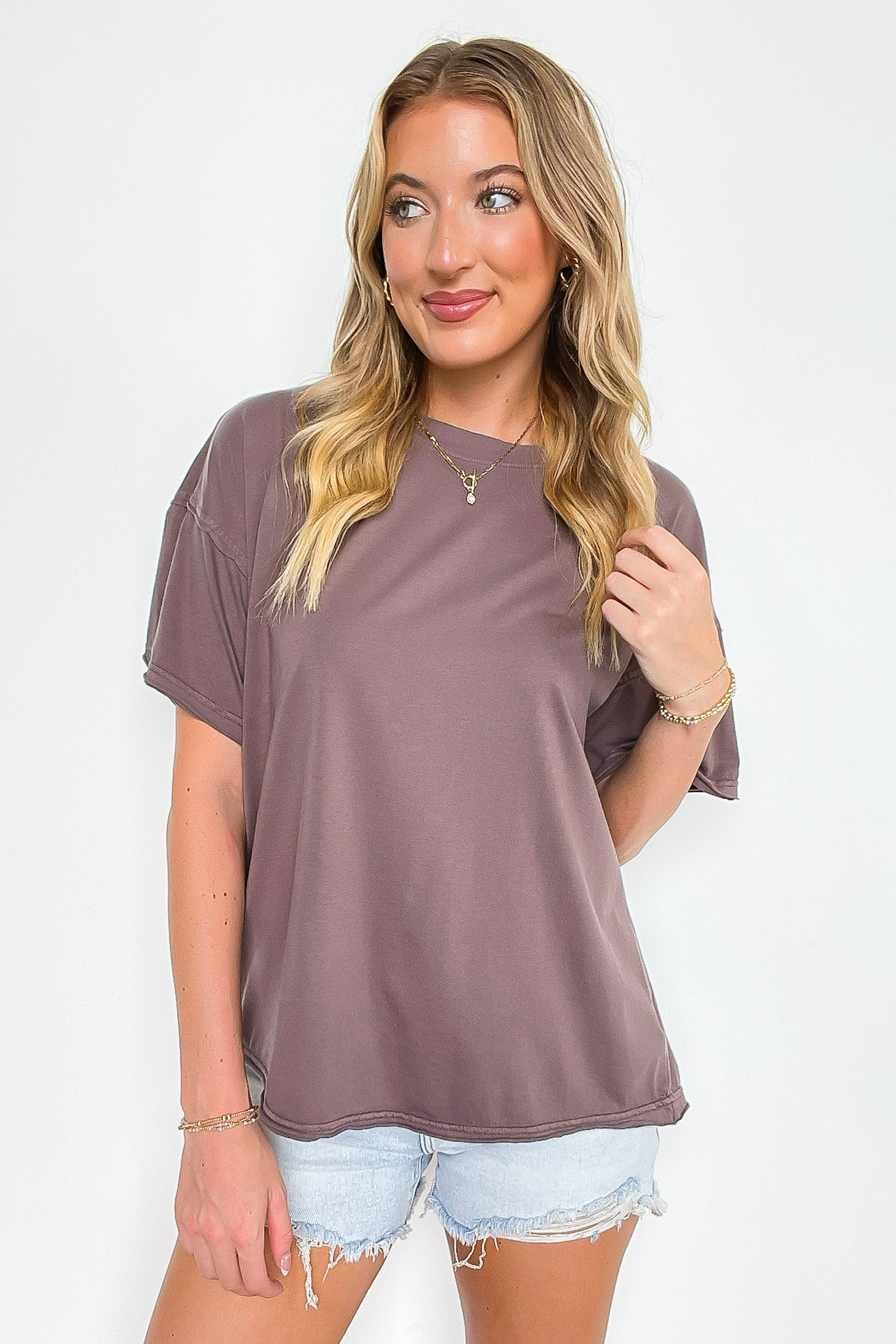 Washed Relaxed Fit Top