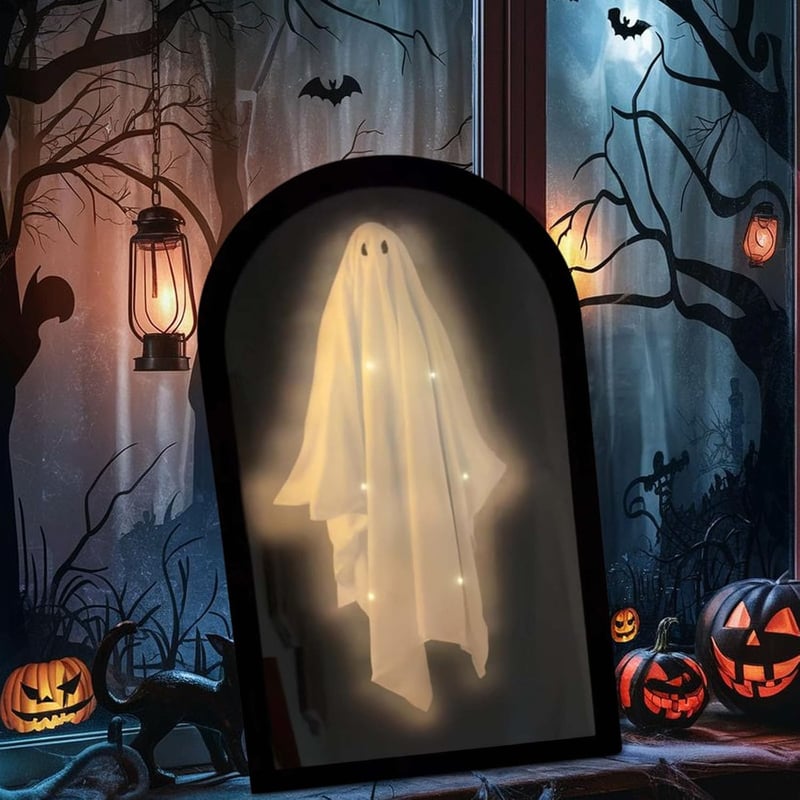 2025 Halloween Hologram Ghost Mirror