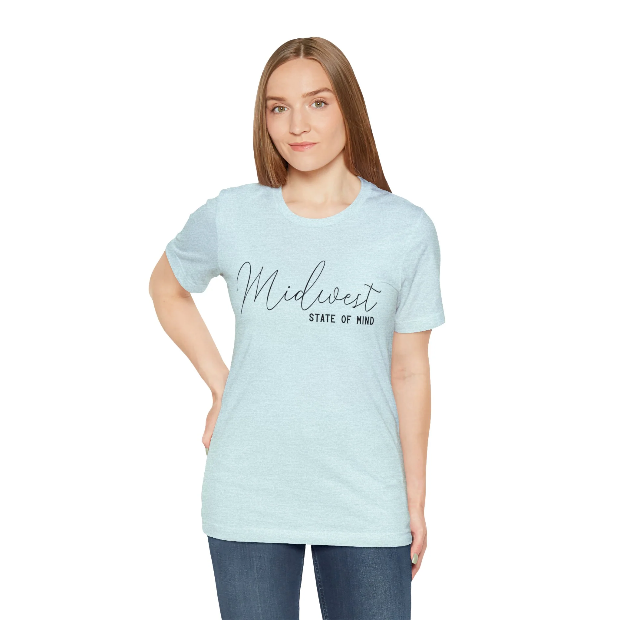 Midwest State of Mind Unisex Jersey Short Sleeve Tee