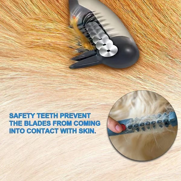 Electric Pet Hair Knotting Trimmer Comb MatAway E-Comb