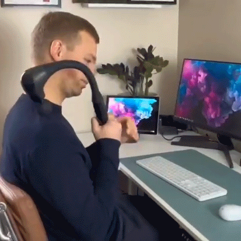 Massage Gun with Upgraded Extension Handle