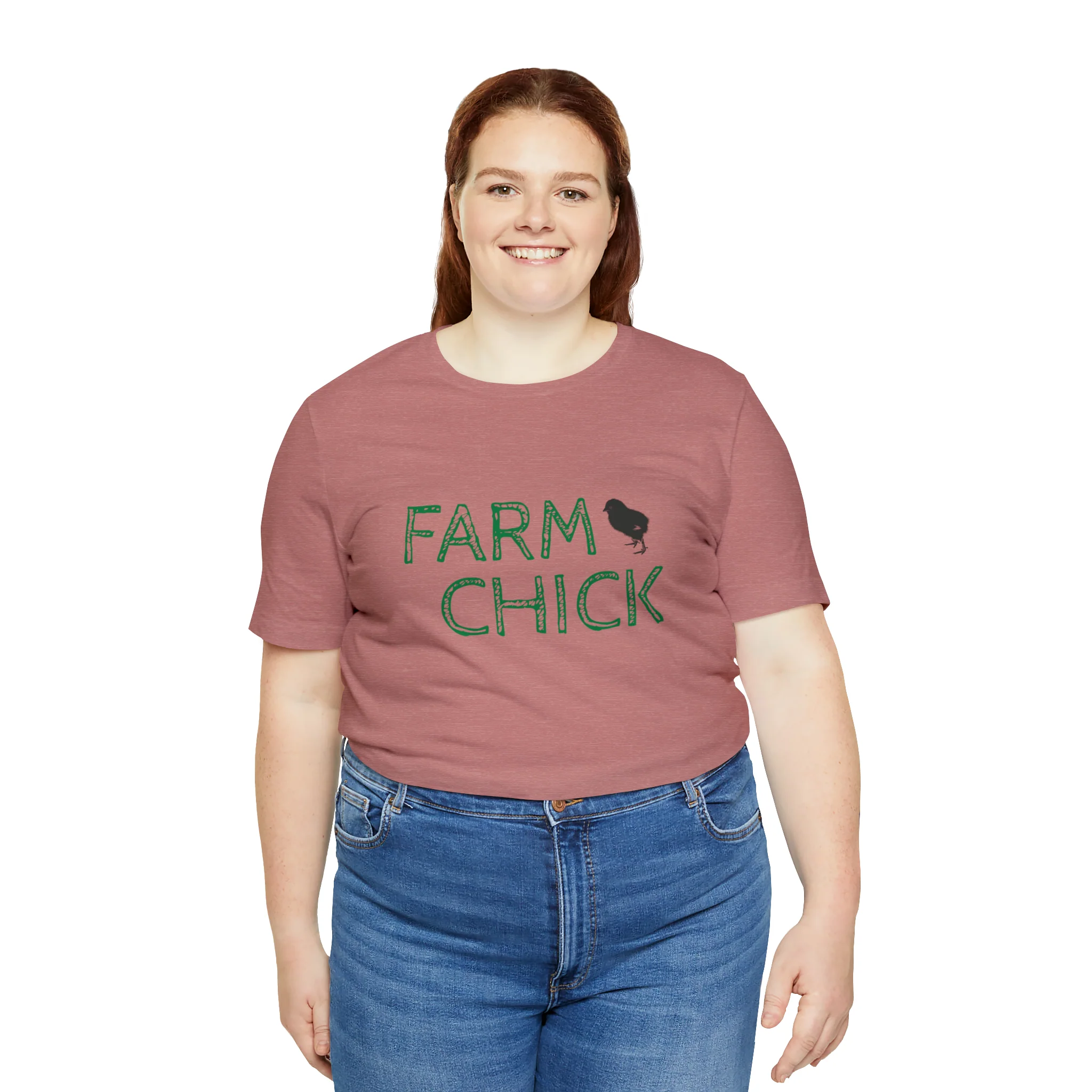 Farm Chick 2 Unisex Jersey Short Sleeve Tee