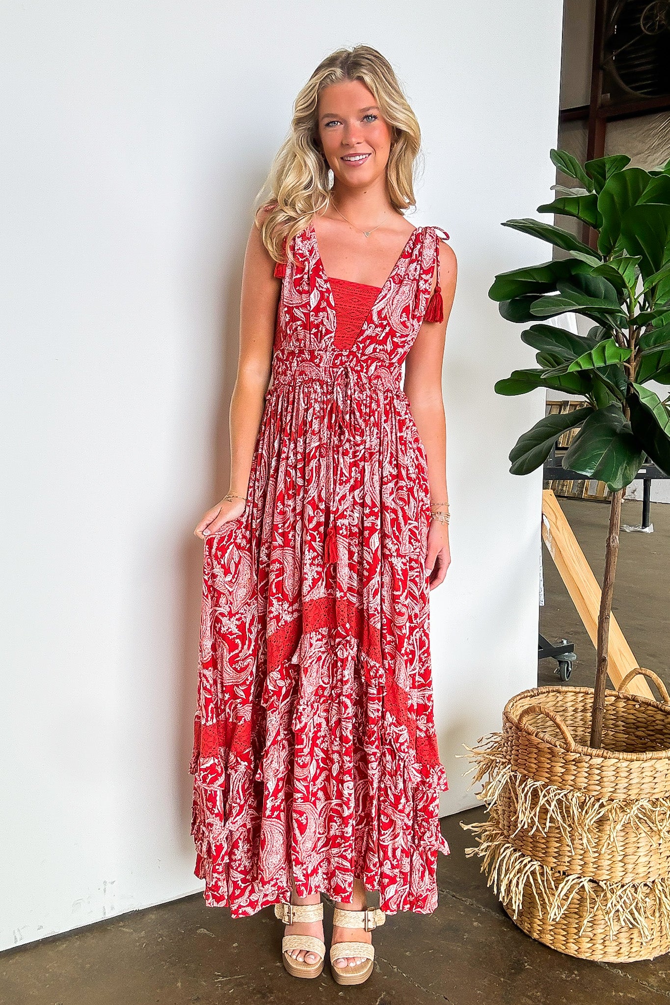 Considered Charisma Floral Maxi Dress