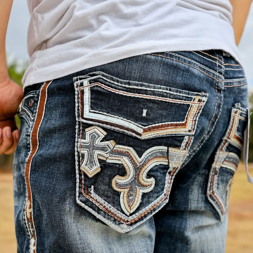 Men’s SA-037B Straight Fit Blue Jean