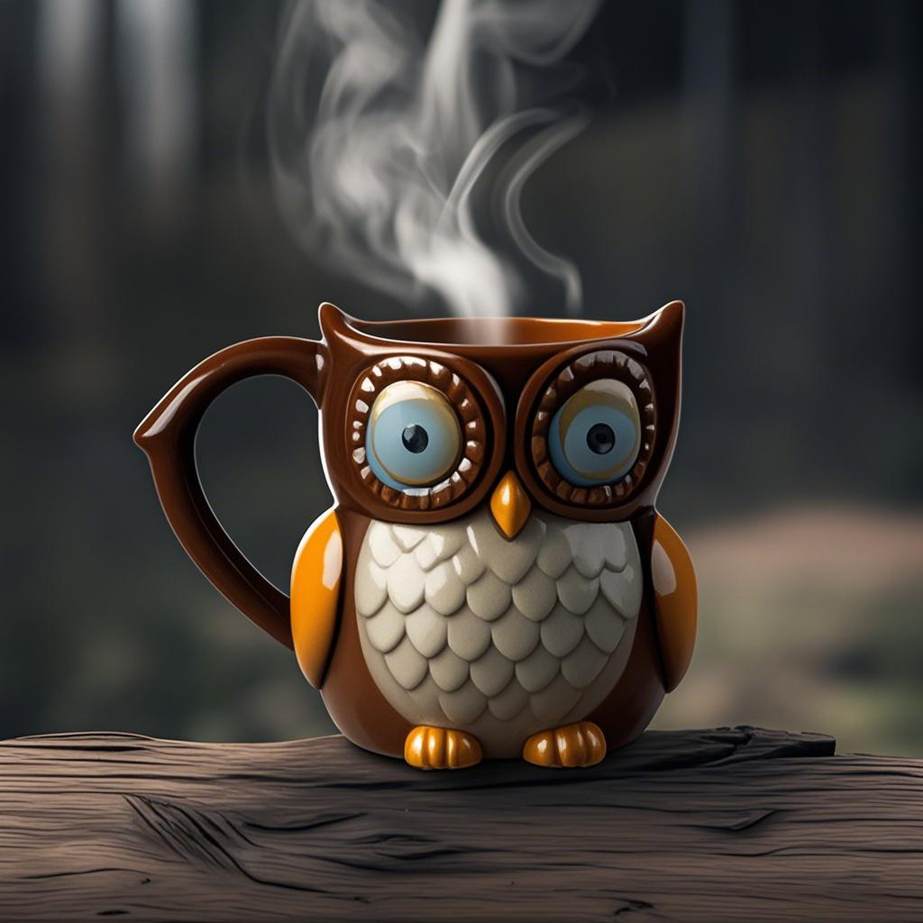 Owl Ceramic Mug (12 oz)