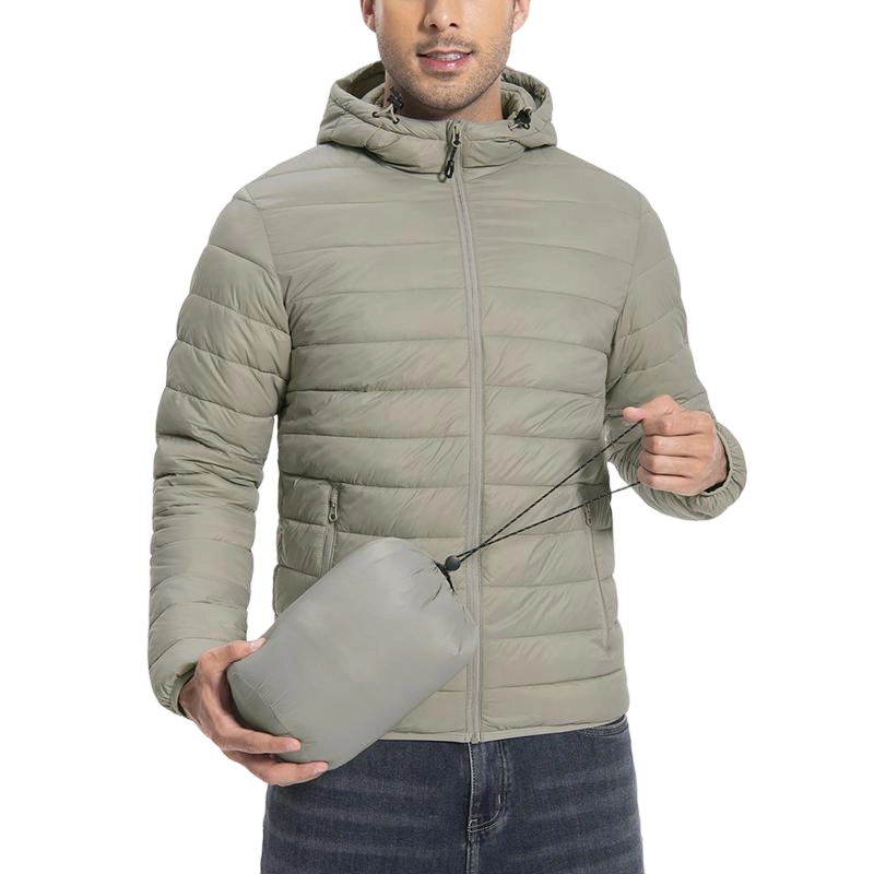 Men's Lightweight Packable Insulated Puffer Jacket