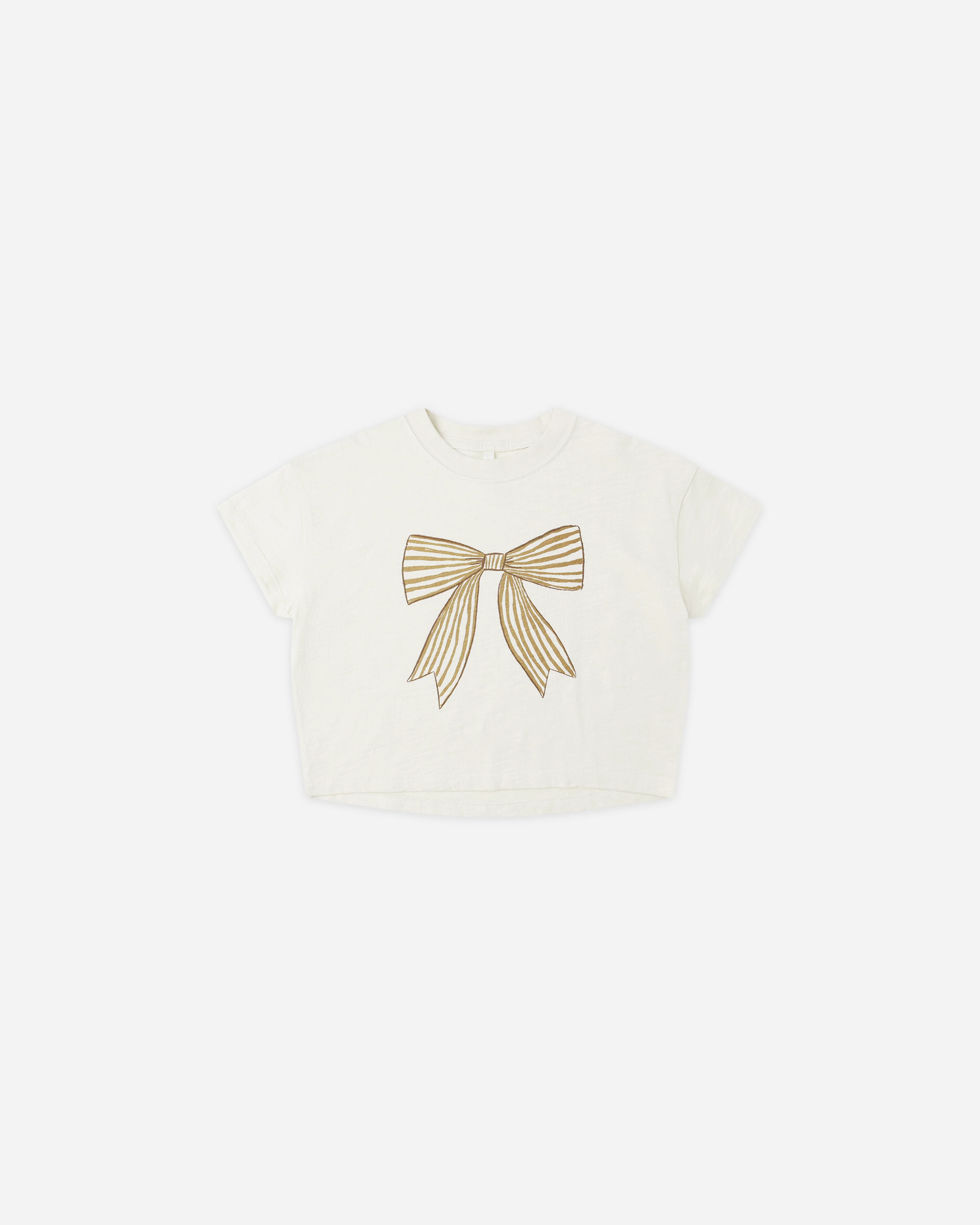 Boxy Tee || Bow