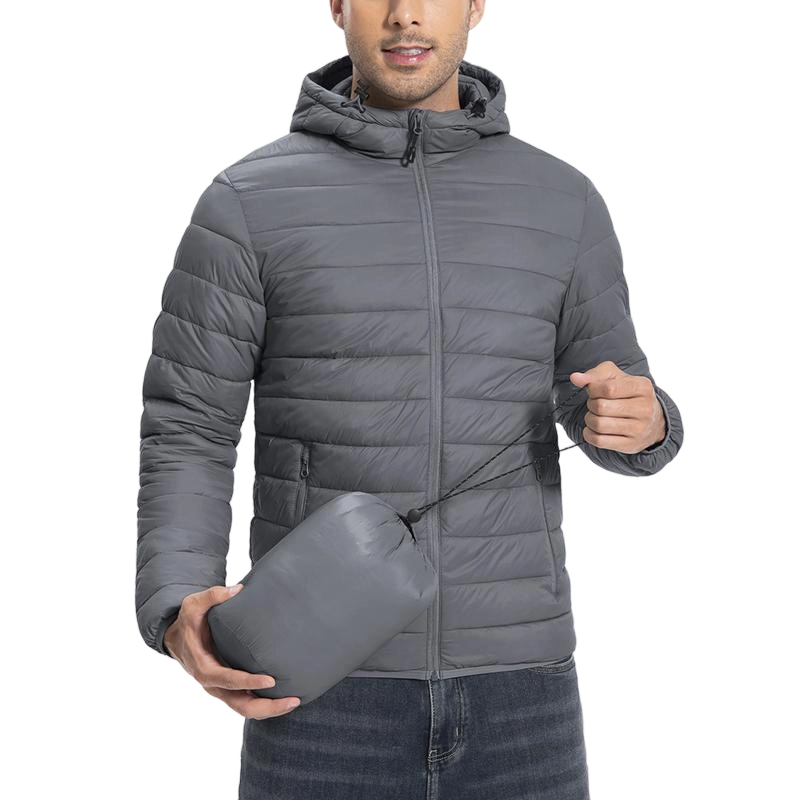 Men's Lightweight Packable Insulated Puffer Jacket