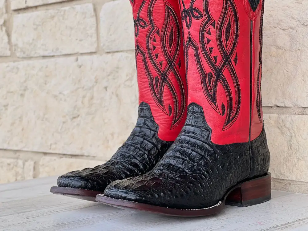 Men’s Black Caiman Back With Red Shaft