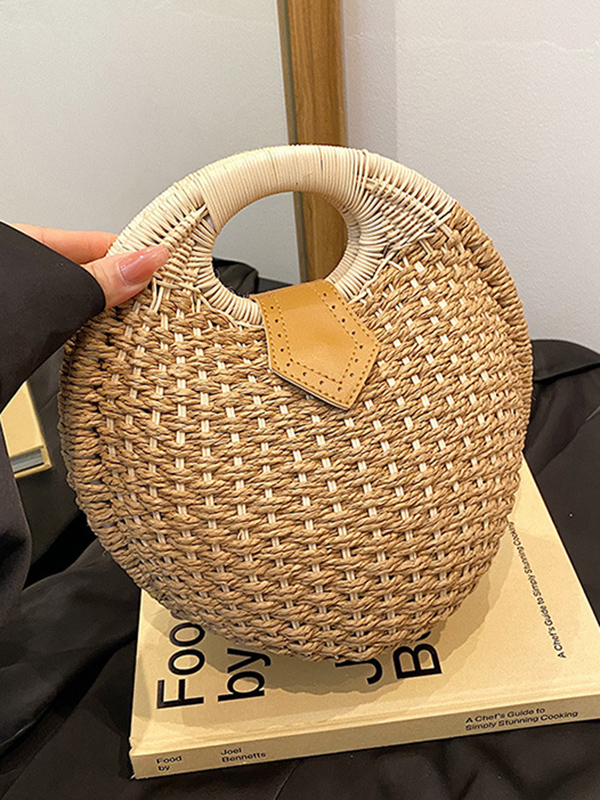 Geometric Woven Handbags