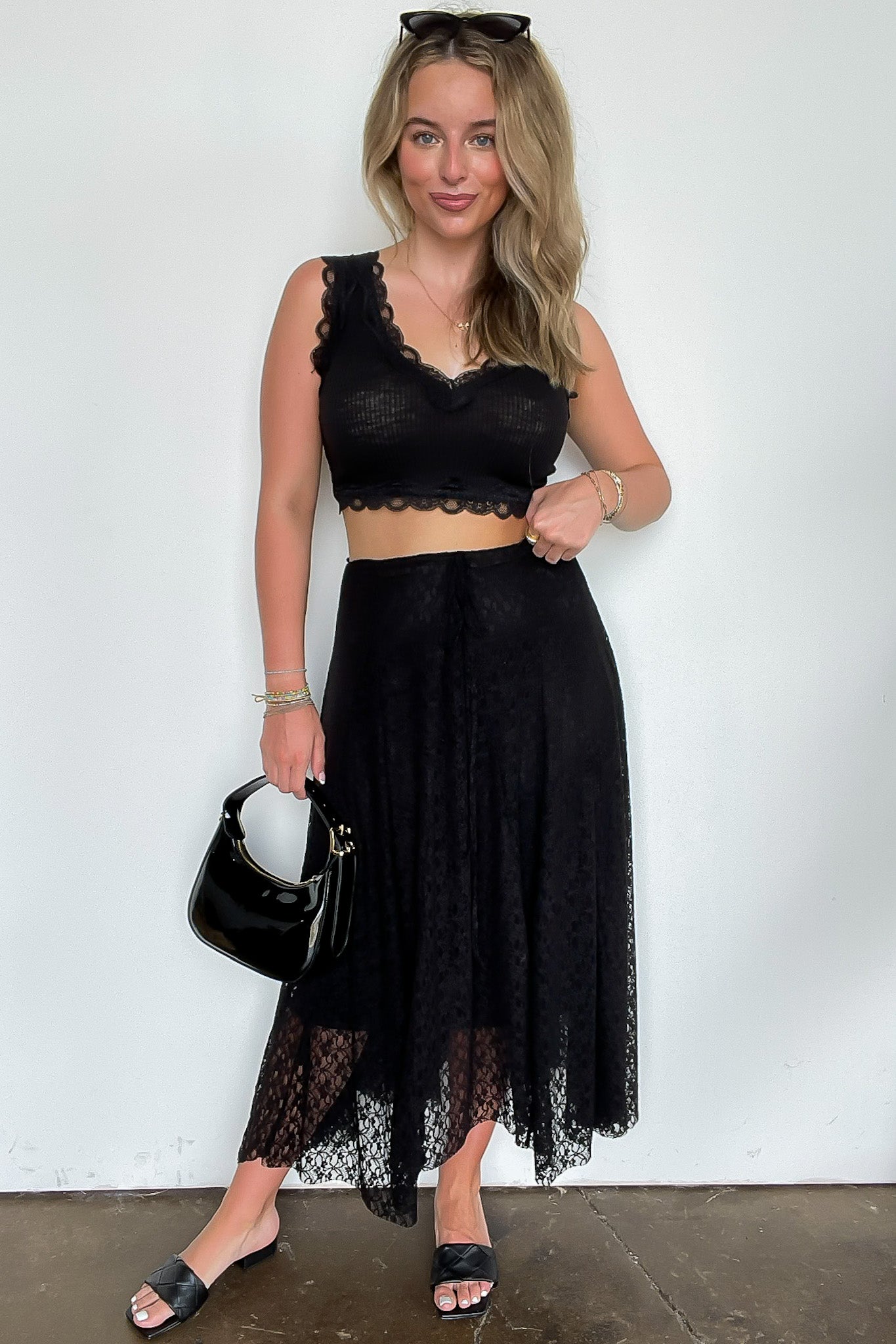 Lace Maxi Skirt