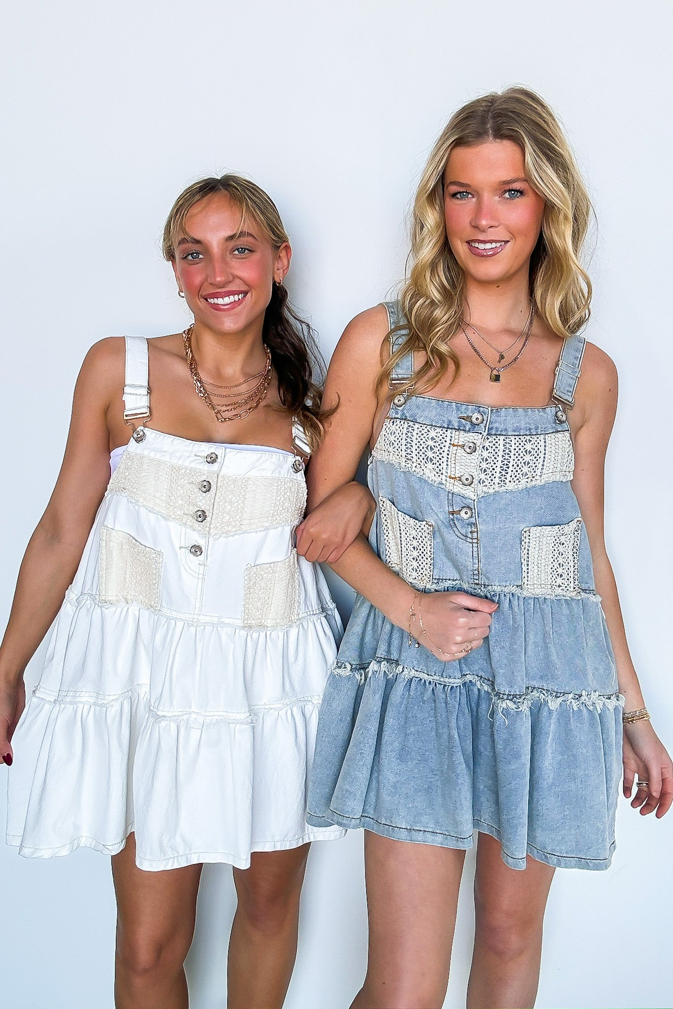 Denim Overall Dress