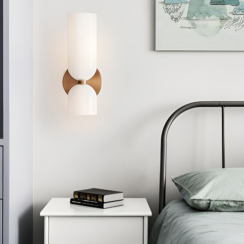 Creative Glass Up and Down Lights Nordic Wall Lamp Wall Light Fixture