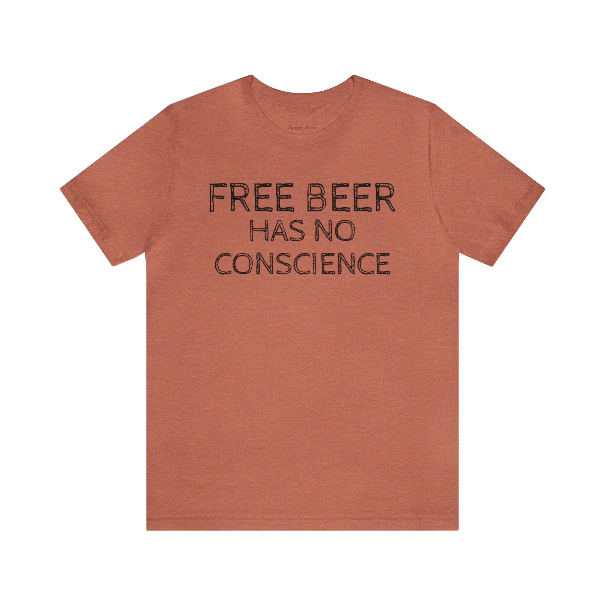 Free Beer Unisex Jersey Short Sleeve Tee