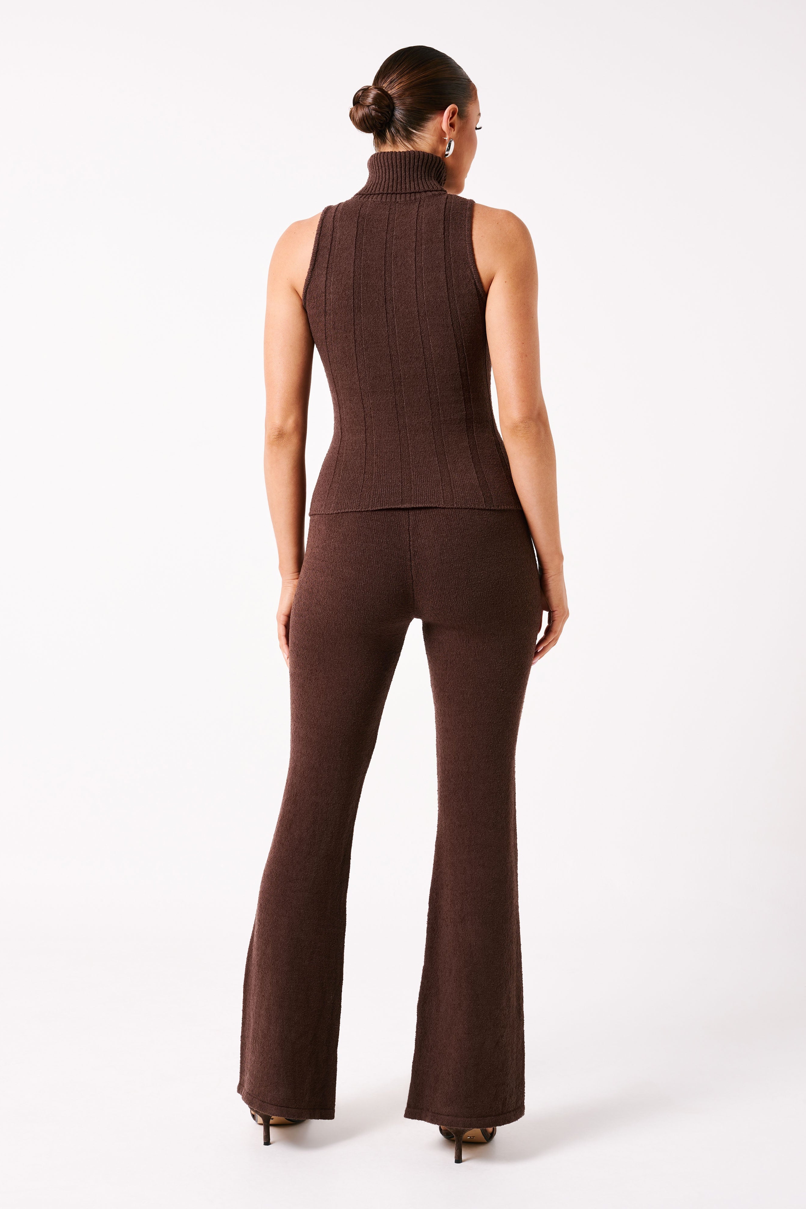 Chocolate Knit Pants