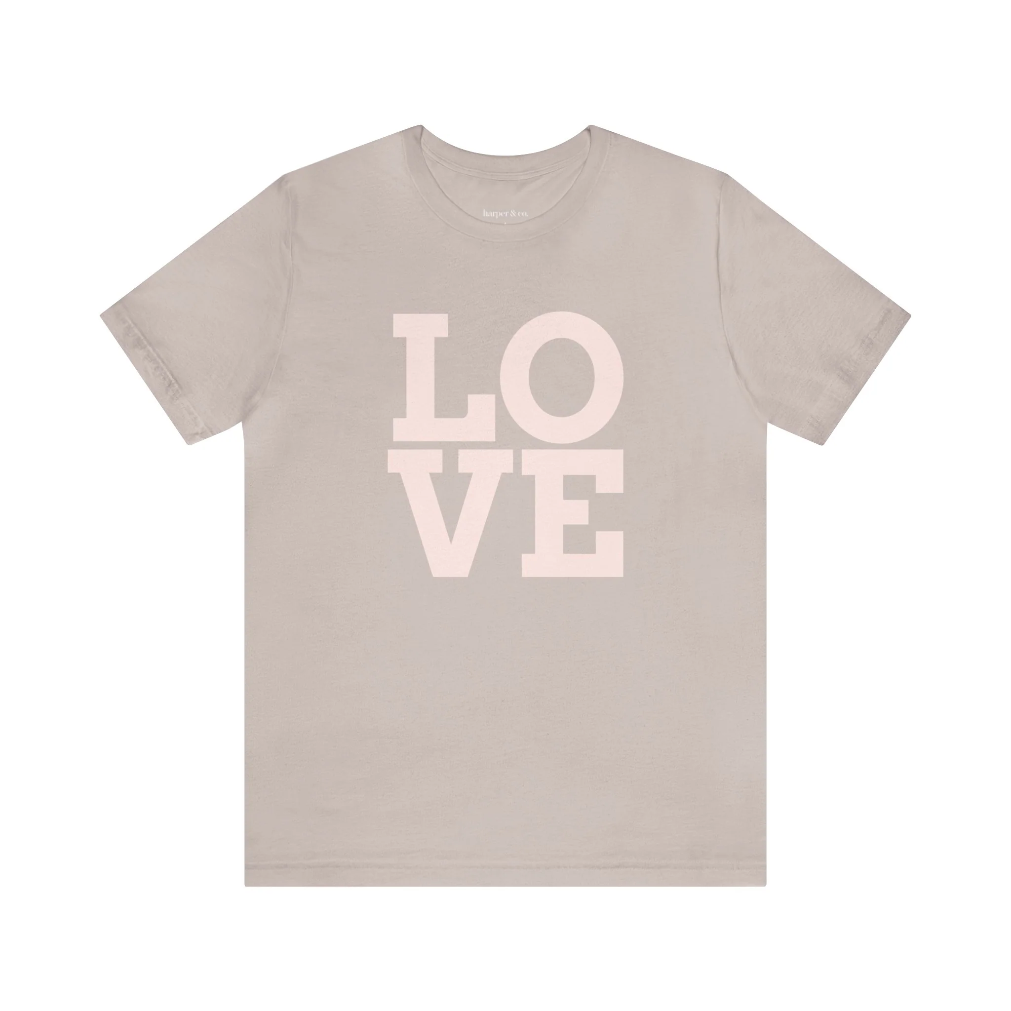 Love Unisex Jersey Short Sleeve Tee