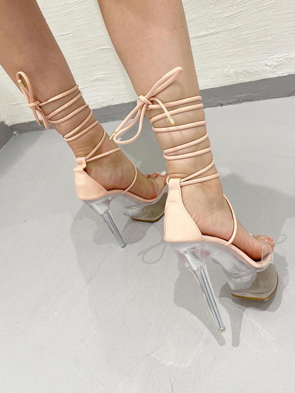 Bandage Stilettos Pumps Sandals