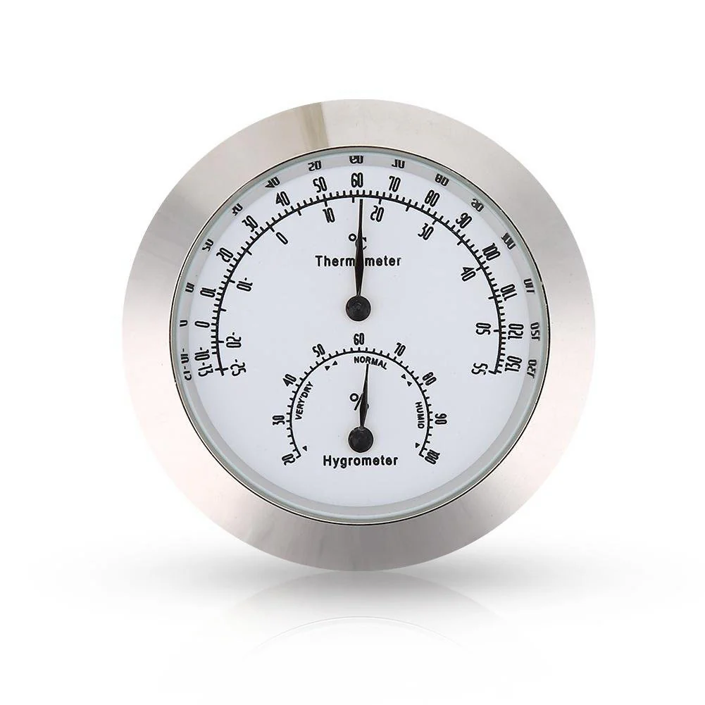 Metal Thermometer-Hygrometer