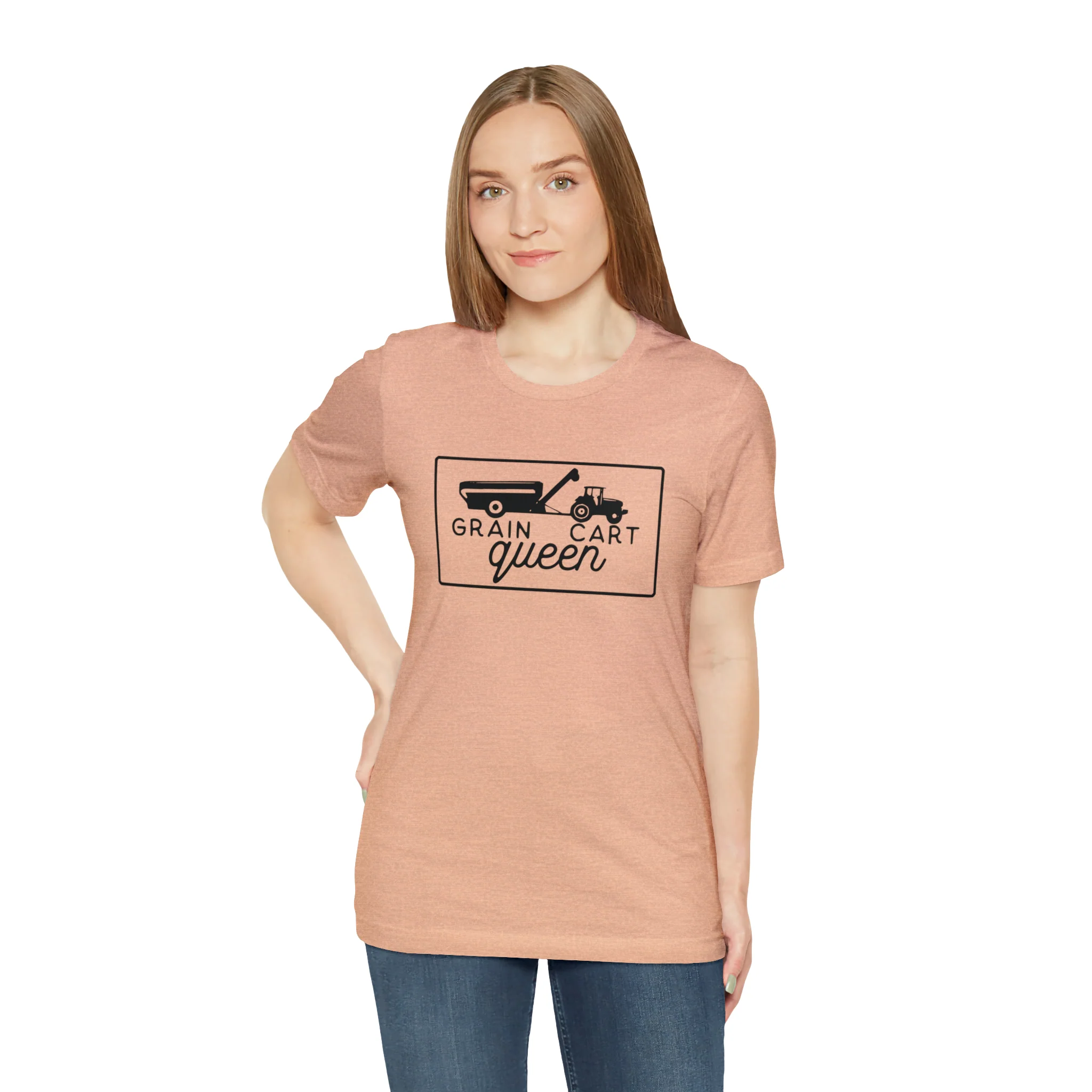 Grain Cart Queen Unisex Jersey Short Sleeve Tee
