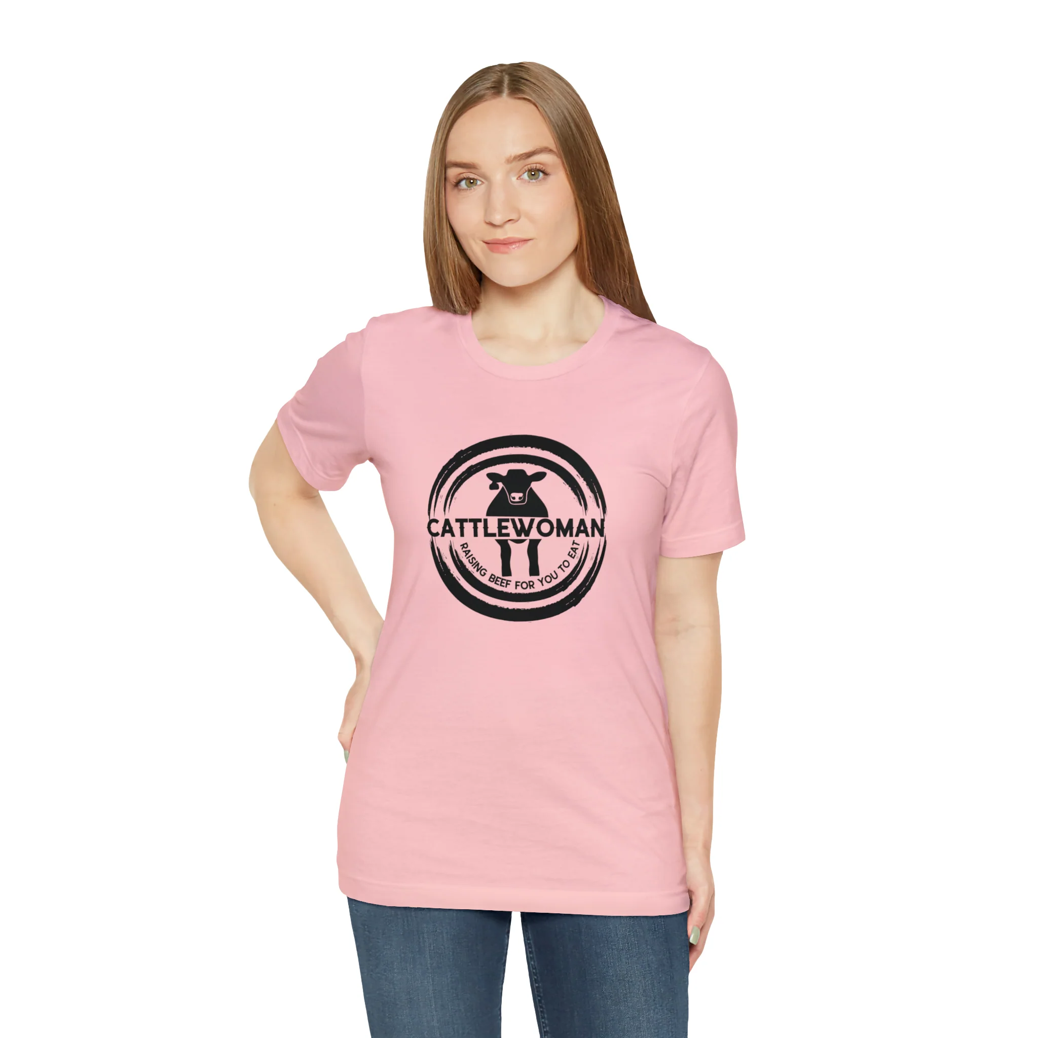 Cattlewoman Unisex Jersey Short Sleeve Tee