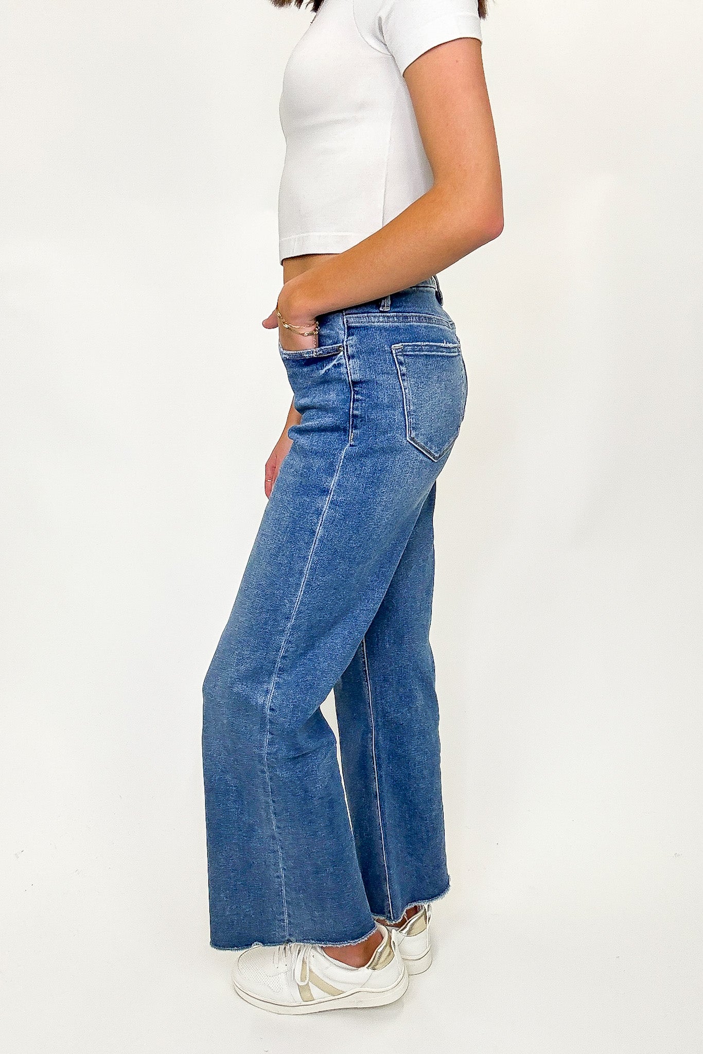 Altitude Super High Wide Leg Jeans