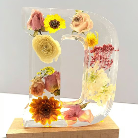 Handmade Floral Night Light From A to Z