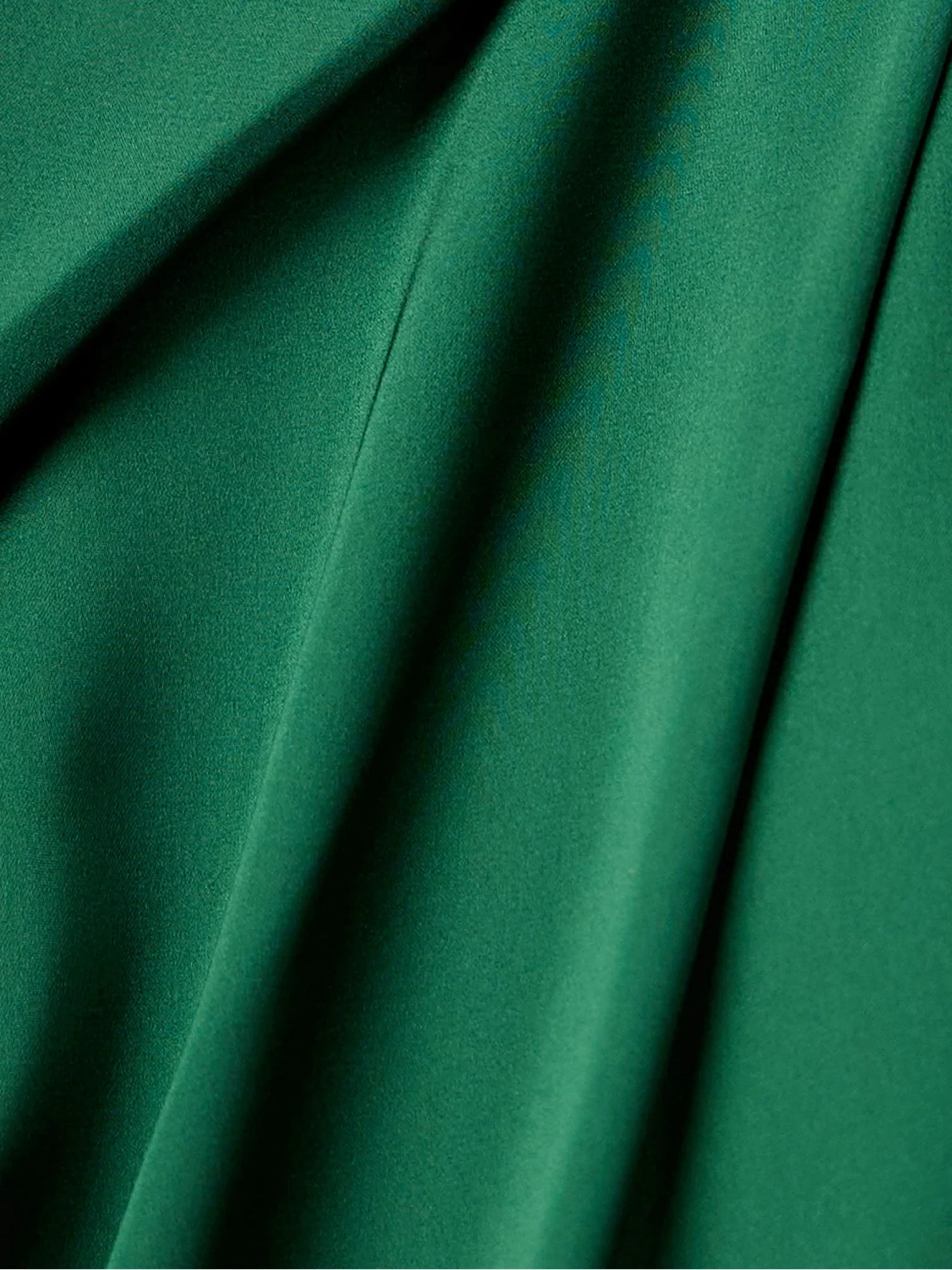 85% Acetate Irregular Neck Satin Dress