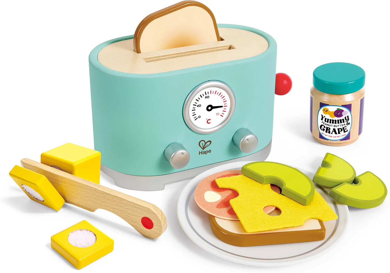 Ding & Pop-Up Toaster Playset