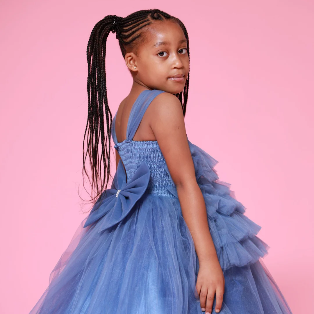 Azure Blue Cinderella Dress