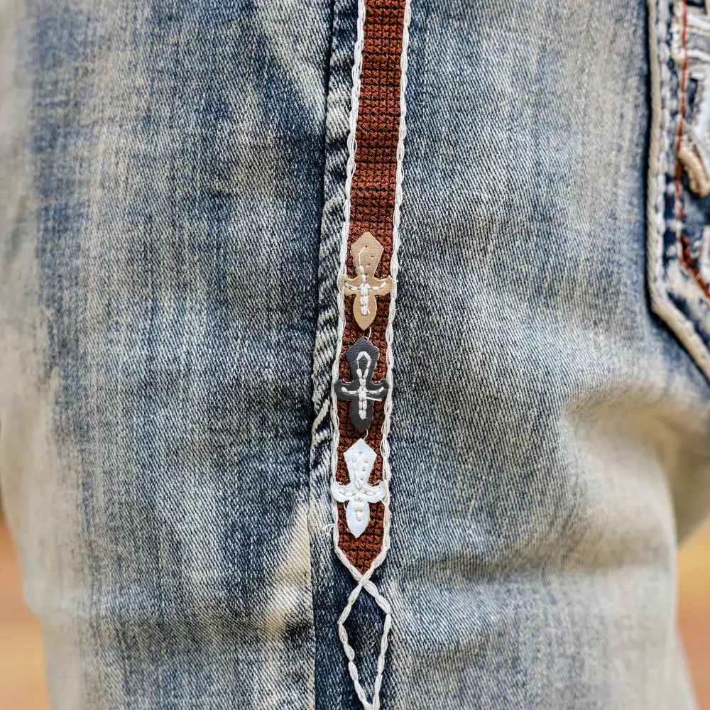 Men’s SA-037A Straight Fit Blue Jean