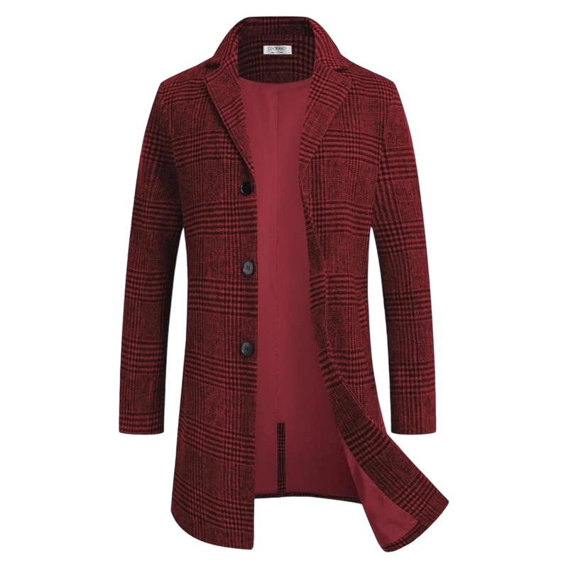 🔥Last Day 95% OFF🔥Men's Wool Blend Overcoat