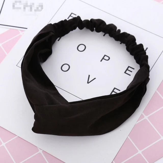 Solid Color Baby Headband Girl Accessories