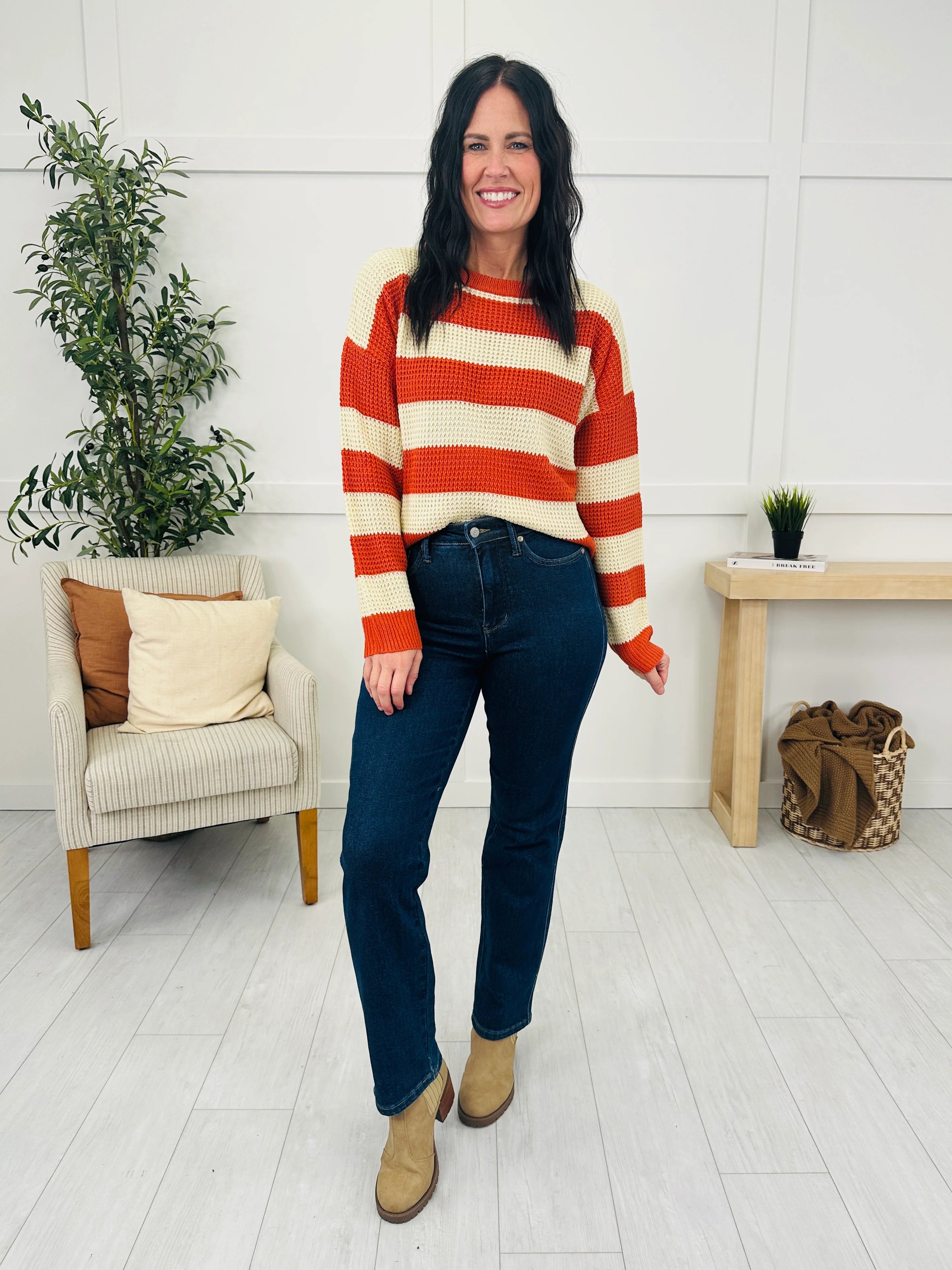 Judy Blue Crazy in Love Tummy Control Straight Leg Jeans