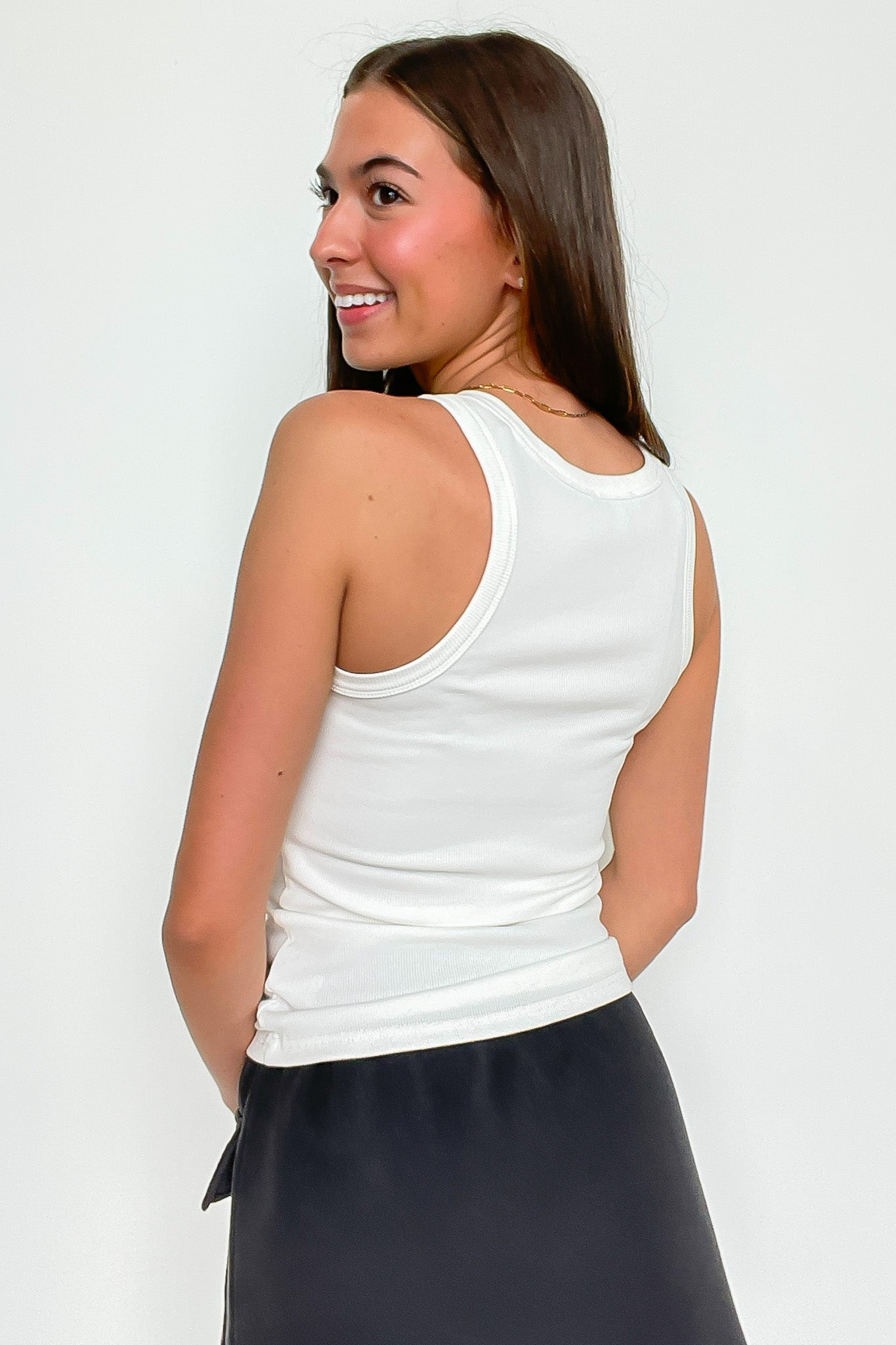 Detail Knit Tank Top