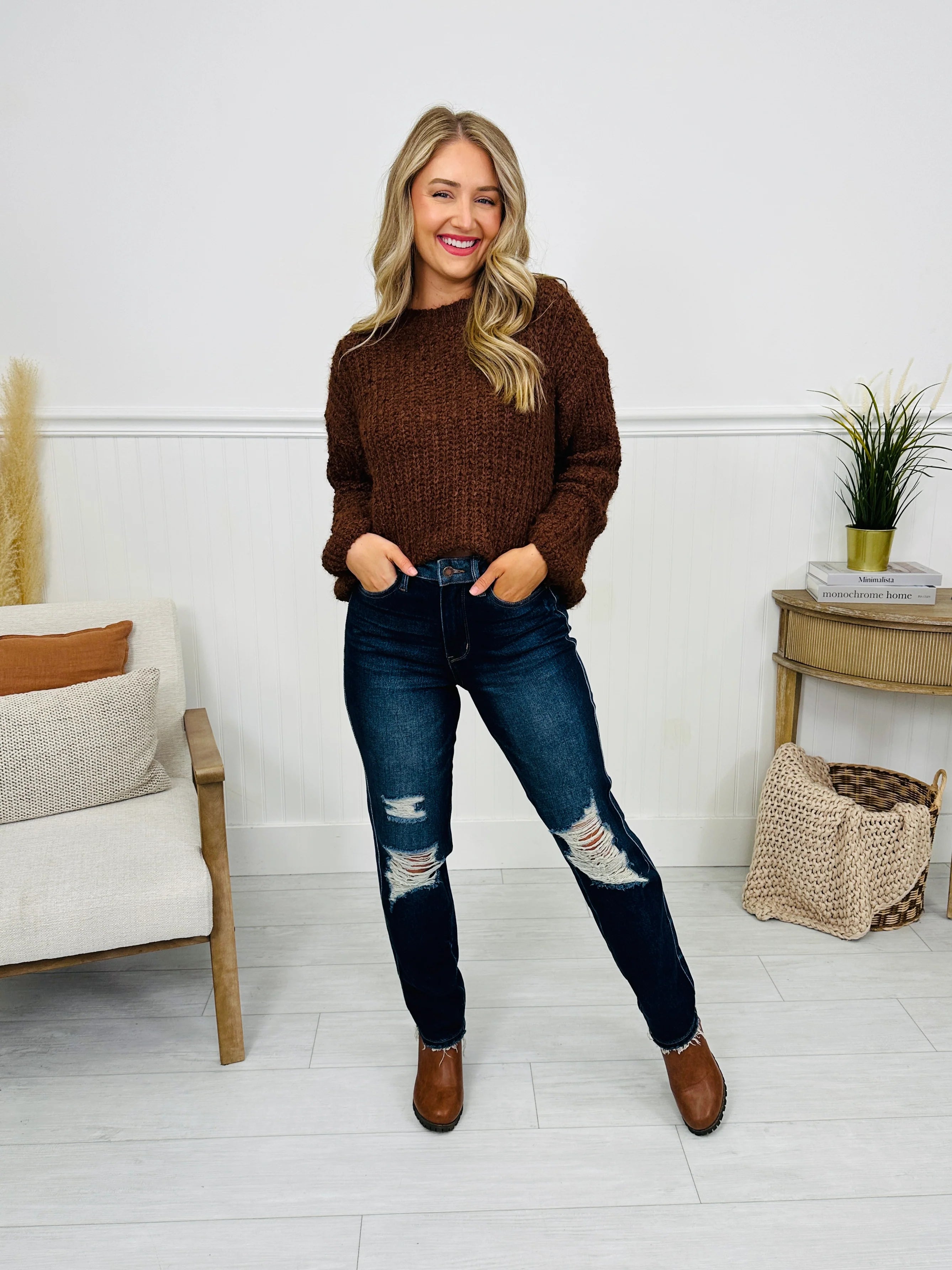 Judy Blue On Top Of The Trend Straight Jeans