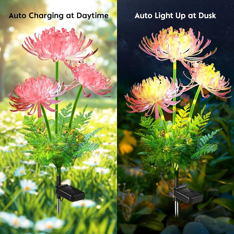 Waterproof Solar Lycoris Radiata Stake Lights