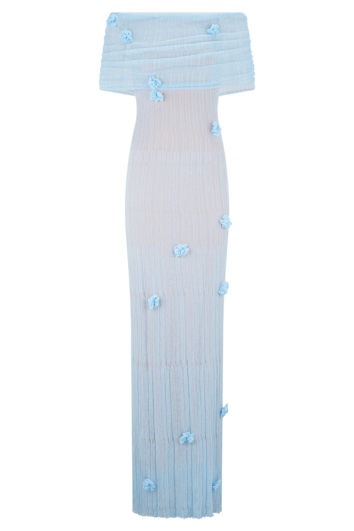 Blue Orchid Knit Maxi Dress