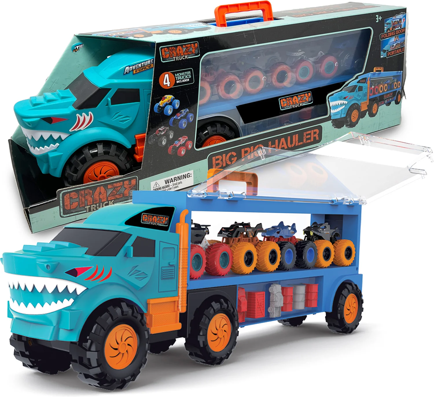 Big Rig Hauler with Cars