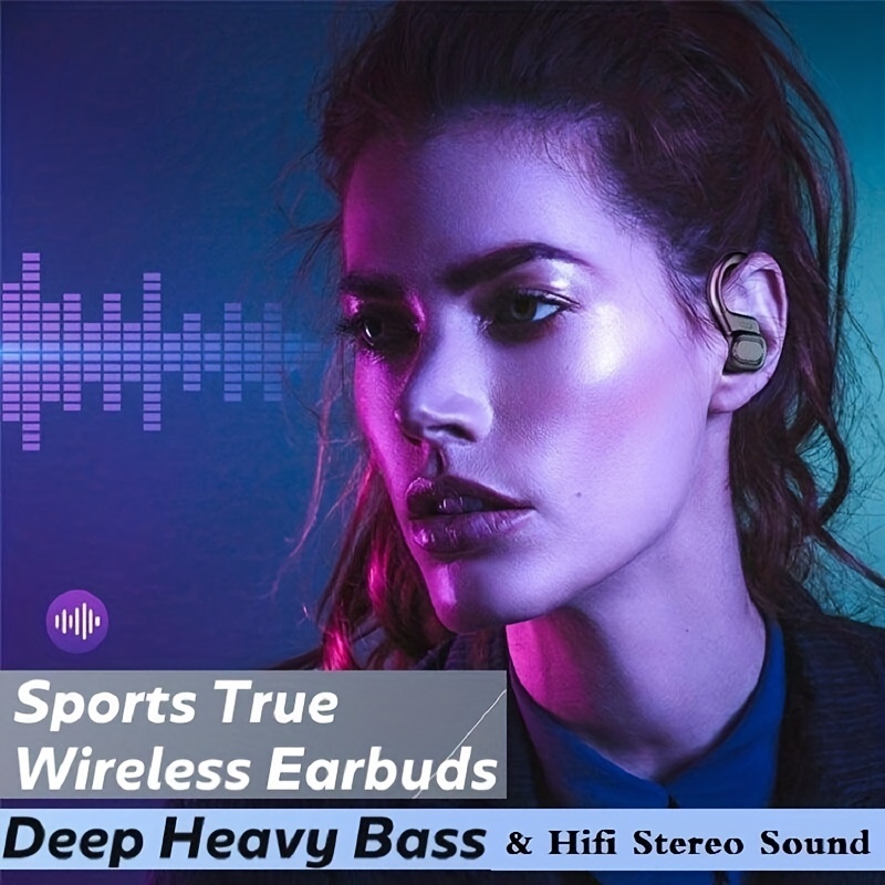 True Wireless Earbuds Sport Earhook Headset