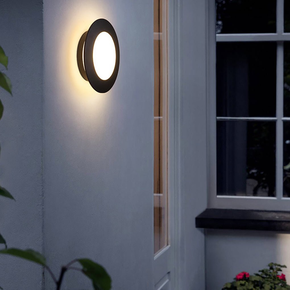 Minimalist Outdoor Waterproof LED Garden Wall Foyer Entry Wall Sconces