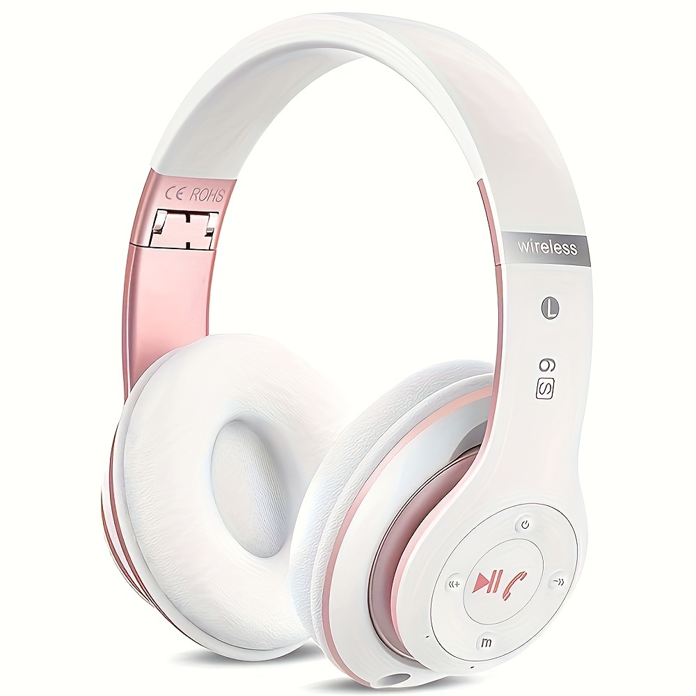 6S Hi-Fi Stereo Foldable Wireless Stereo Headsets Earbuds With Built-in Mic