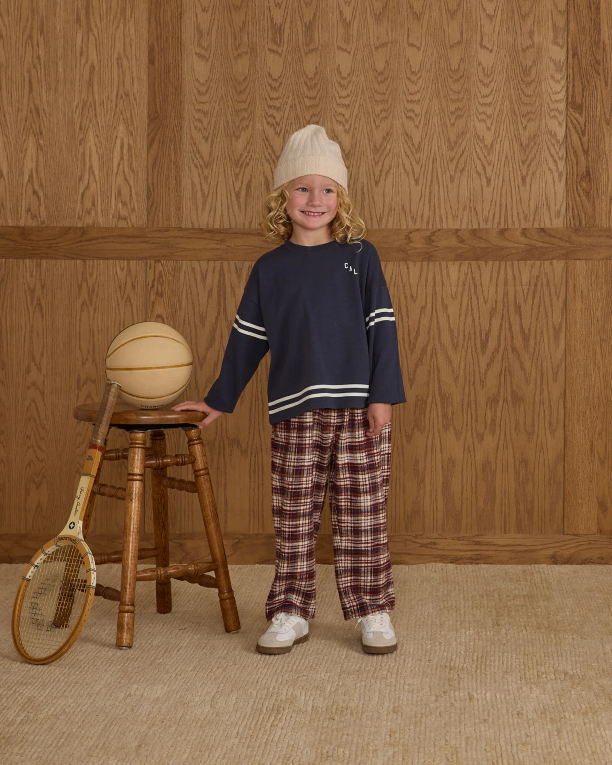 Camden Long Sleeve Tee || Navy