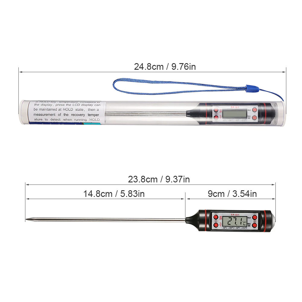 Digital Cooking Probe Thermometer