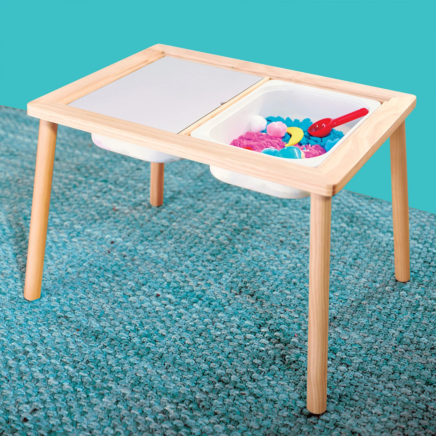 Ice-Cream Sensory Activity Table