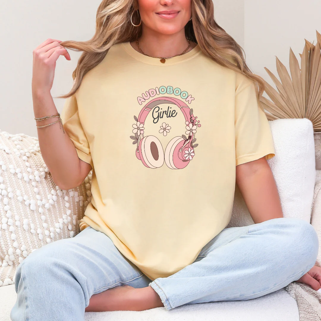 Audiobook Girlie Graphic Tee