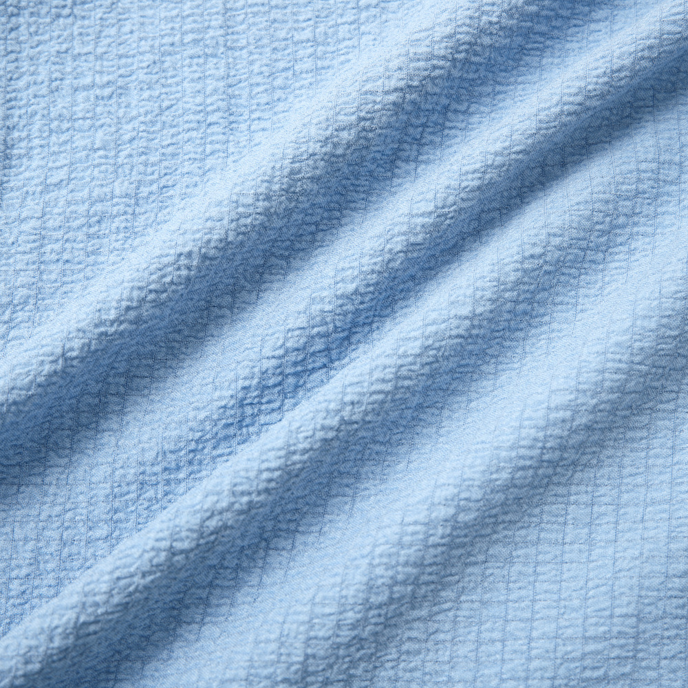 Stylish Men's Pleated Casual Lapel Short Sleeve Shirt