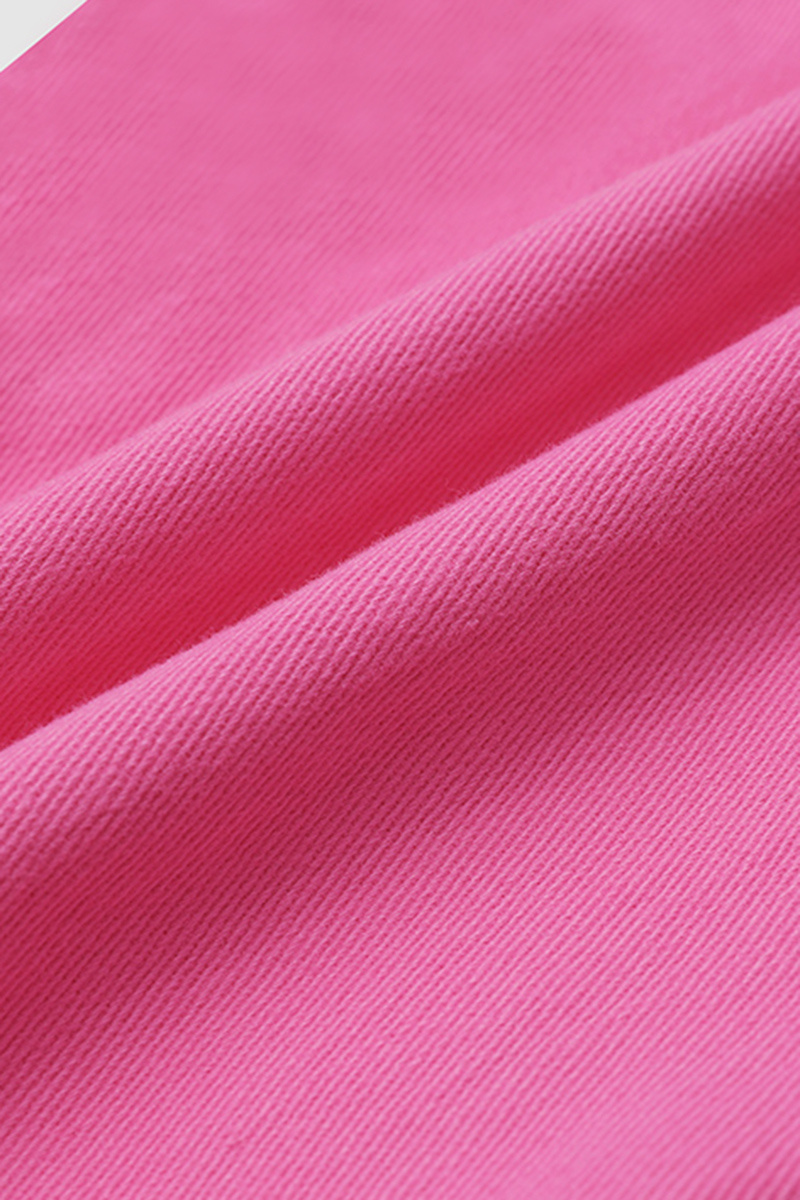 Solid Cut Out Waist Skinny High Waist Capri Jeans2