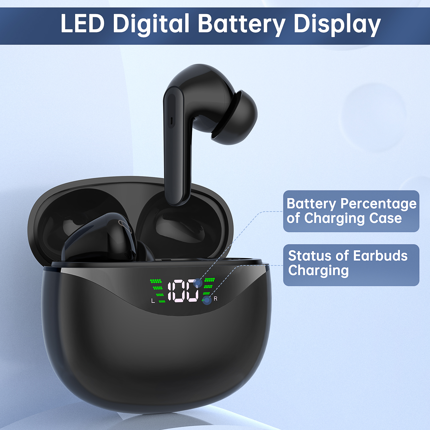 Wireless Earbuds Bluetooth 5.1 Headphone